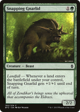 Gnarlid Trinchador / Snapping Gnarlid - Magic: The Gathering - MoxLand